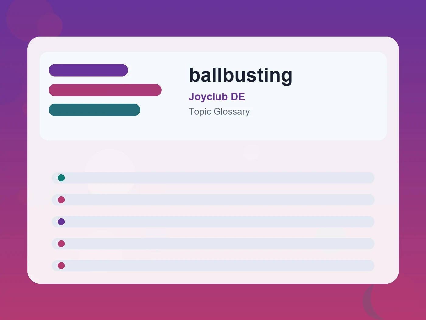Joyclub DE ballbusting guide visual