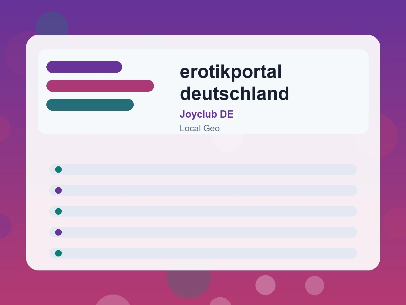 Joyclub DE erotikportal deutschland guide visual