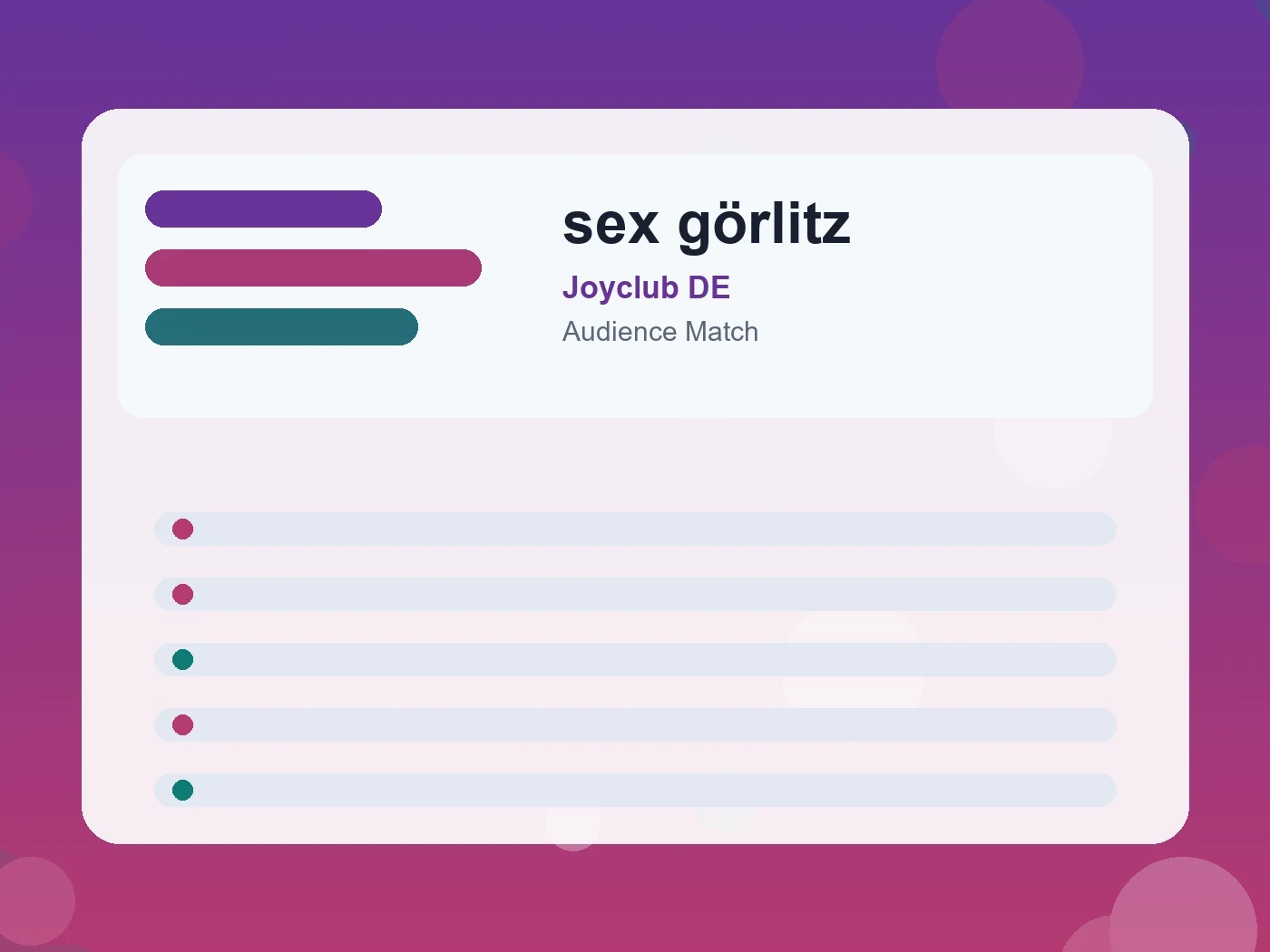 Joyclub DE sex görlitz guide visual