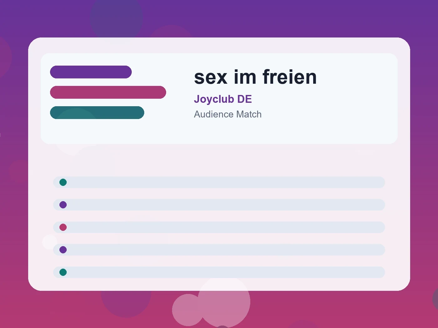 Joyclub DE sex im freien guide visual