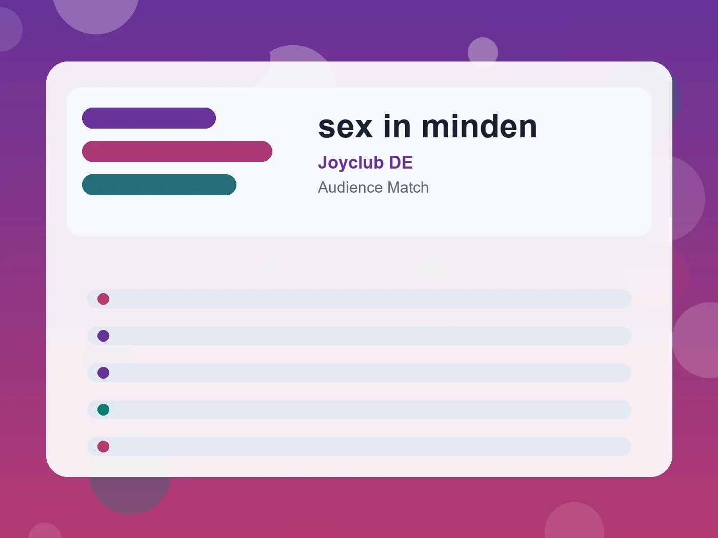 Joyclub DE sex in minden guide visual