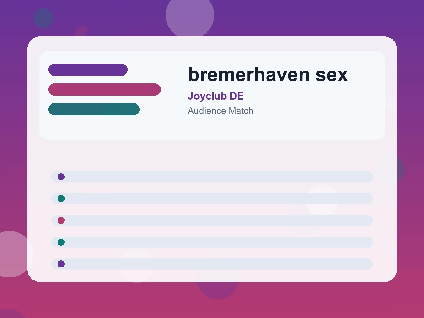 Joyclub DE bremerhaven sex guide visual