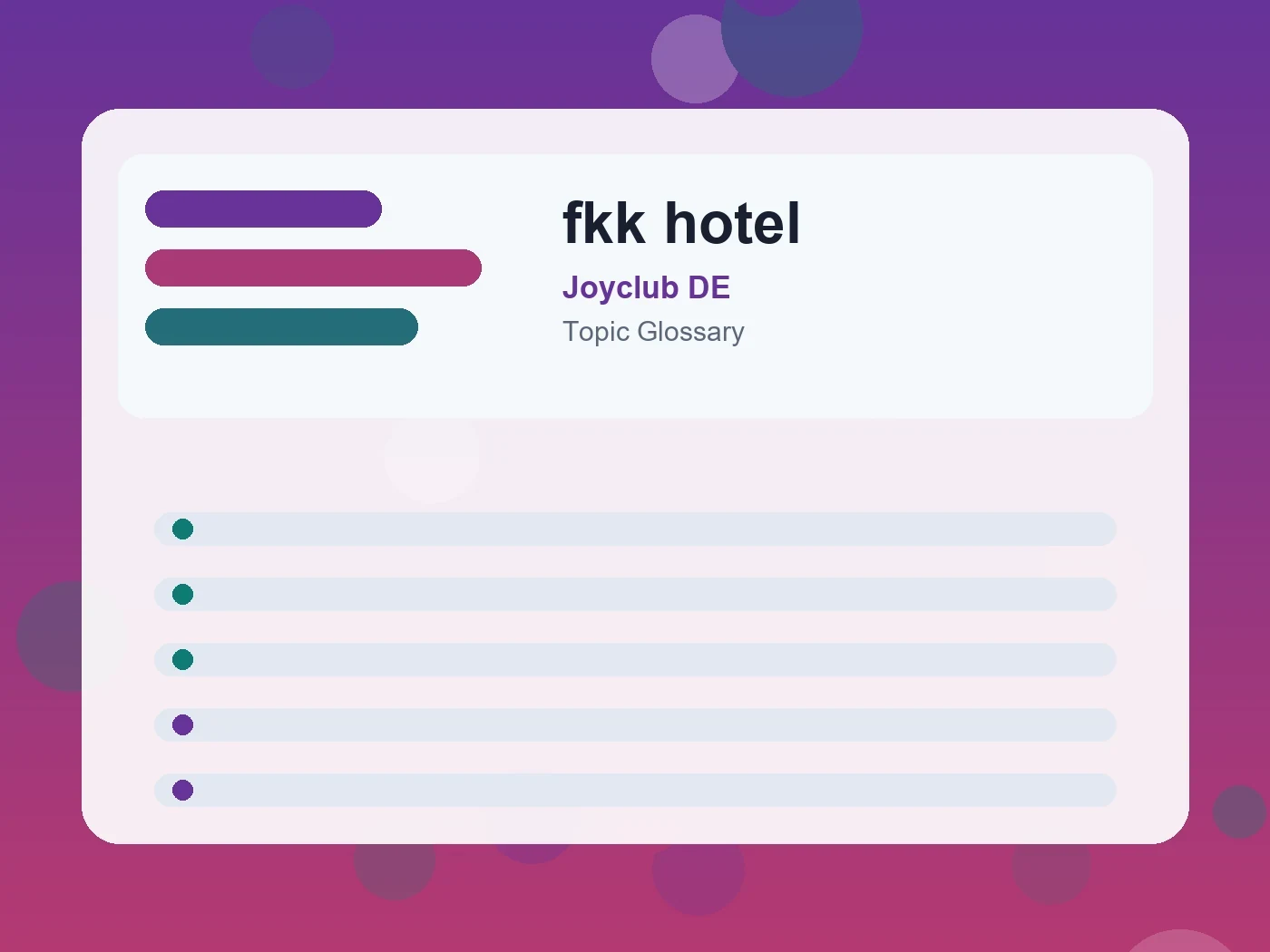 Joyclub DE fkk hotel guide visual