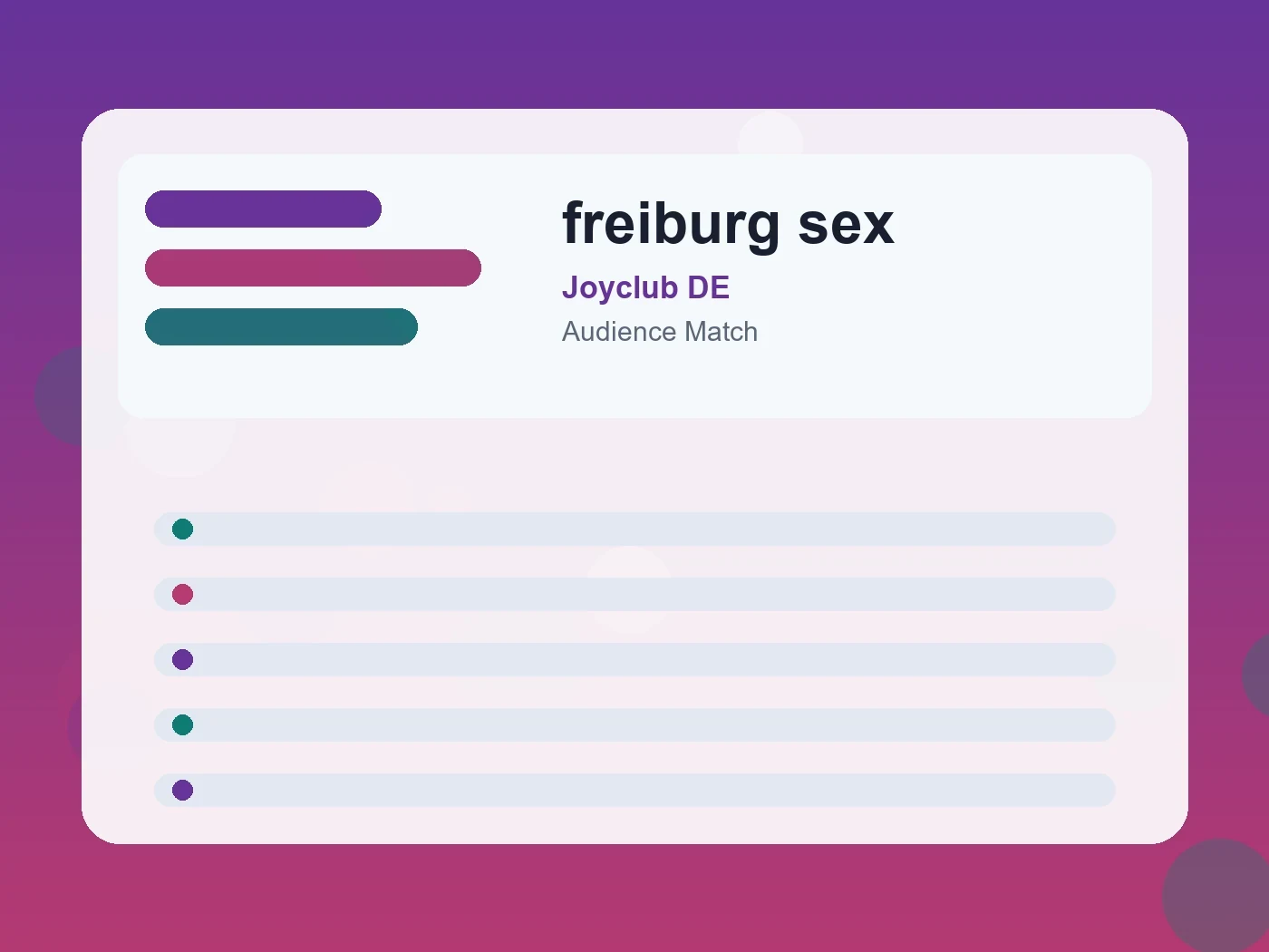 Joyclub DE freiburg sex guide visual