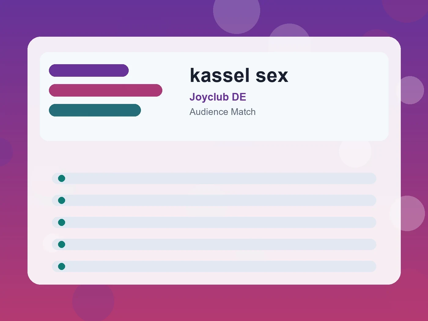 Joyclub DE kassel sex guide visual