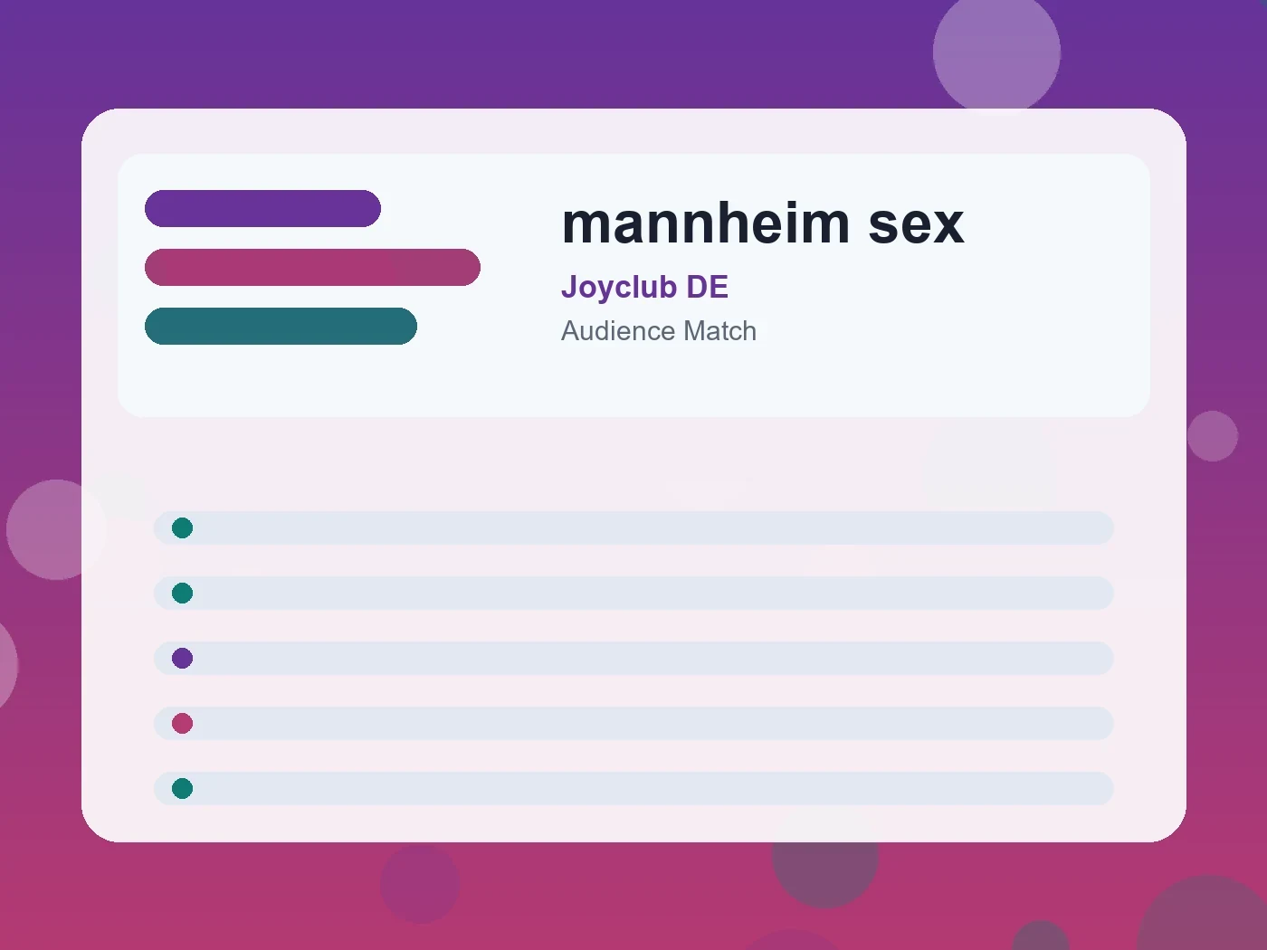 Joyclub DE mannheim sex guide visual