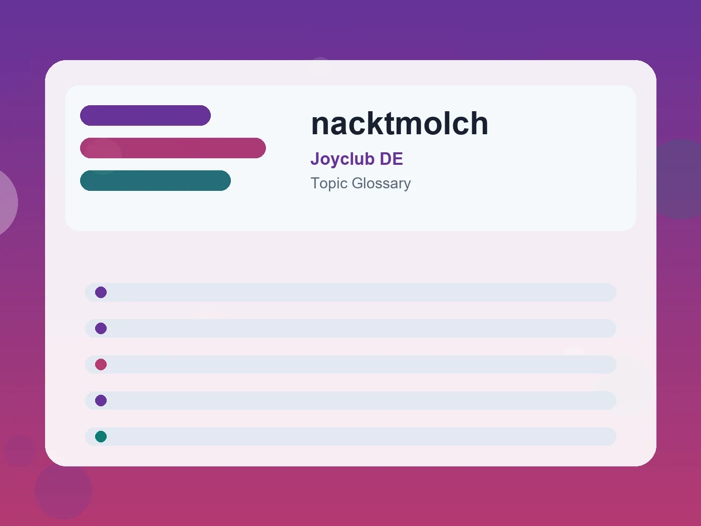Joyclub DE nacktmolch guide visual