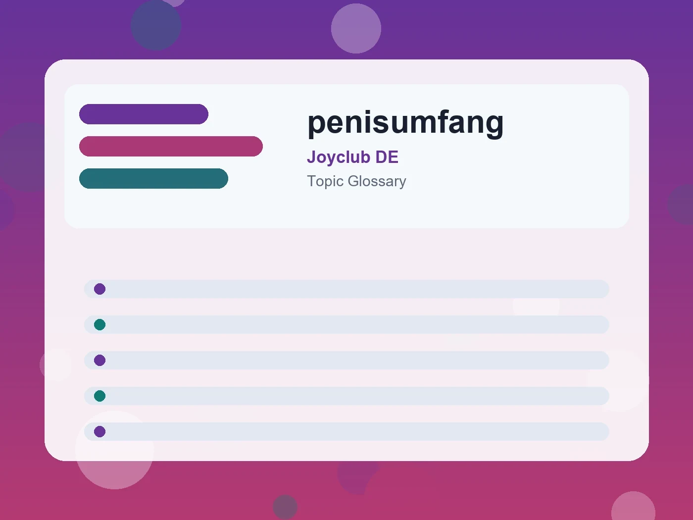 Joyclub DE penisumfang guide visual