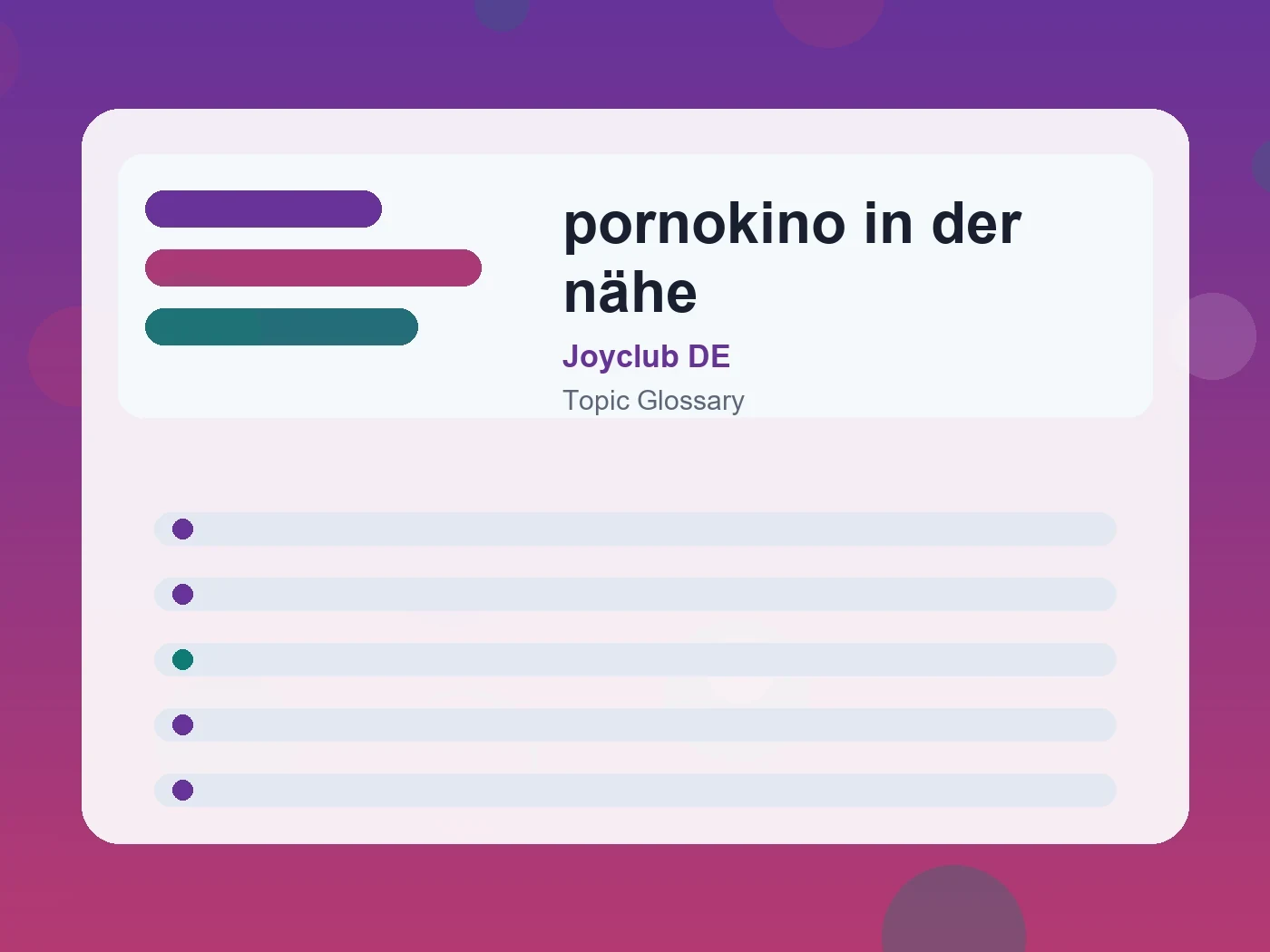 Joyclub DE pornokino in der nähe guide visual