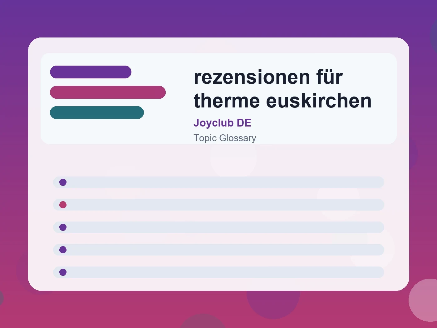 Joyclub DE rezensionen für therme euskirchen guide visual