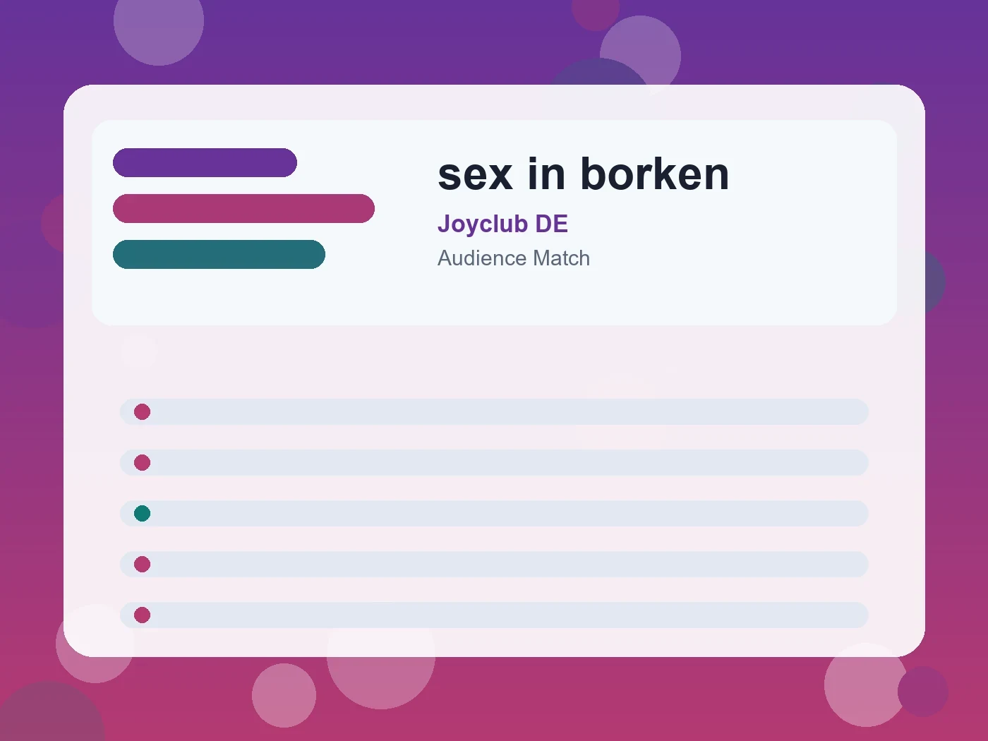 Joyclub DE sex in borken guide visual
