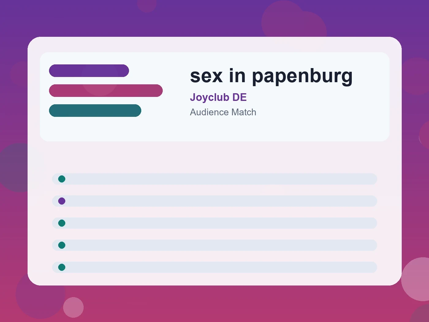 Joyclub DE sex in papenburg guide visual