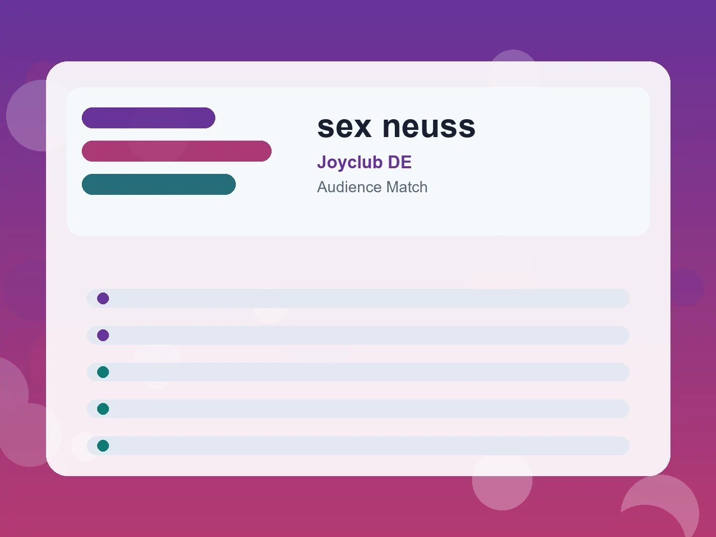 Joyclub DE sex neuss guide visual
