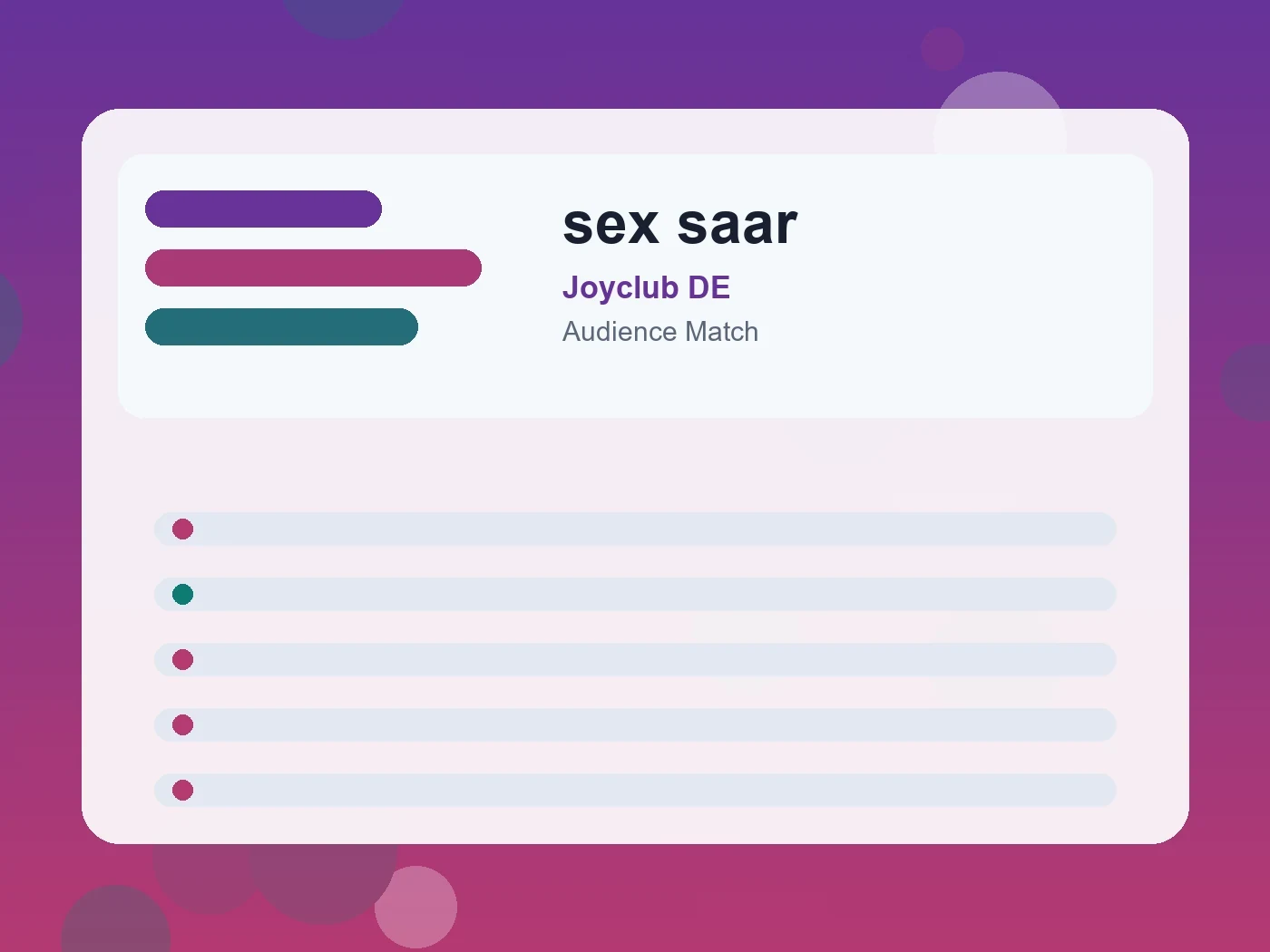 Joyclub DE sex saar guide visual